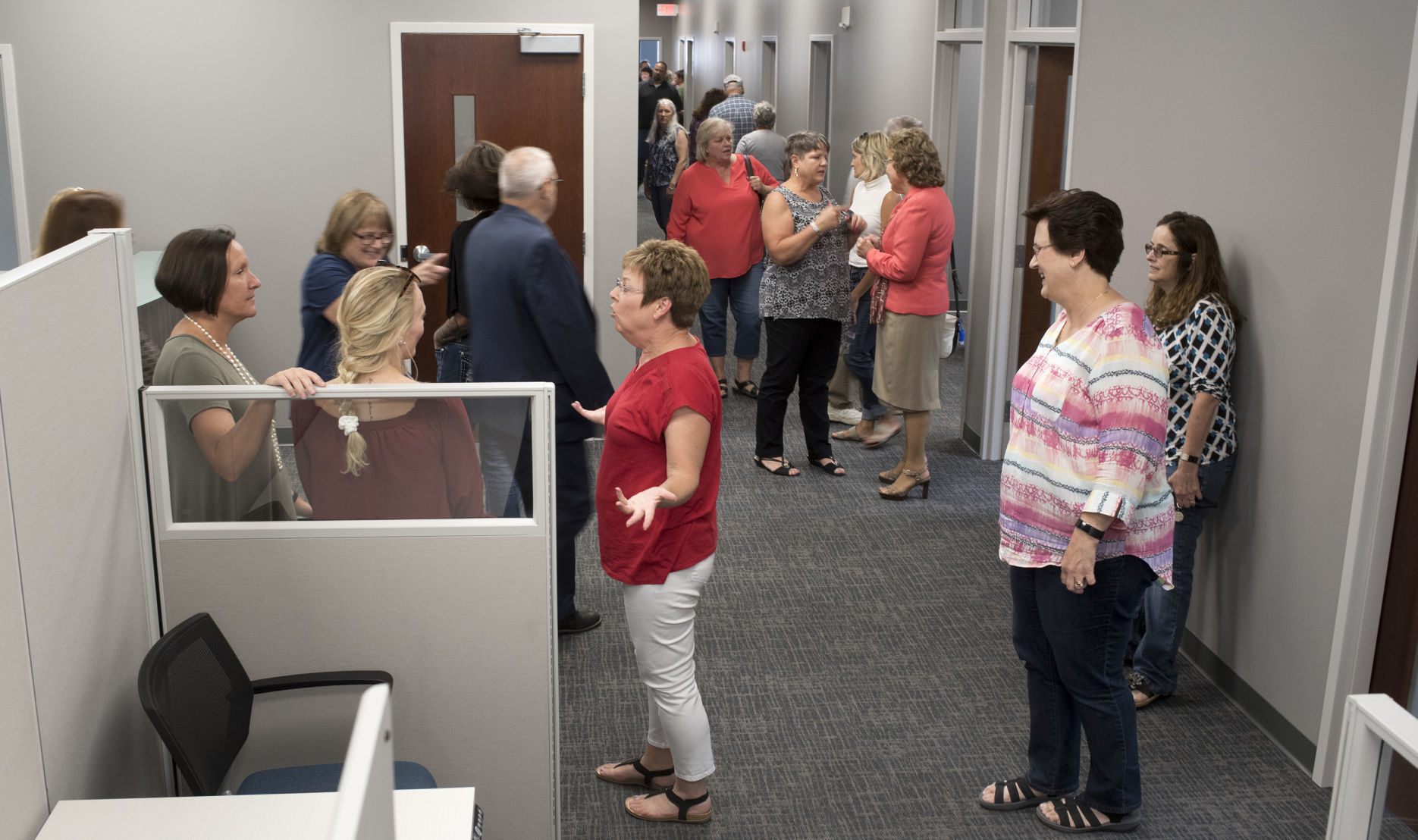 Open house held for new county building